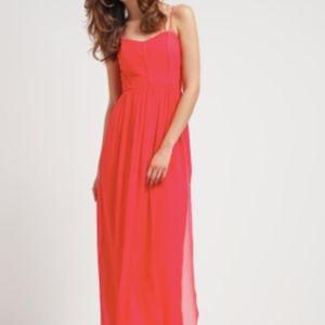 BCBG Bittersweet Red Maxi Gown